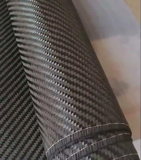 12k Carbon Fiber Fabric 600g Plain twill Weave