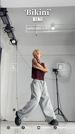 BINI ‘Bikini’ Dance Tutorial (Mirrored 0.7x) #binibikinidancetutorialmirror