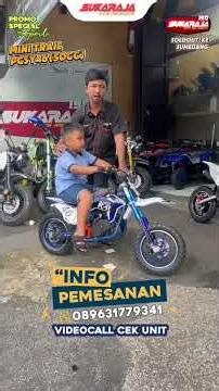 MINI TRAIL 50CC 2TAK PCSY 46 SOLD KE SUMEDANG /089631779341 #sukarajamotorminibandung