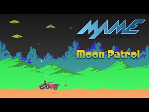 Moon Patrol (Original Arcade) 🕹 MAME Gameplay Longplay Playthrough Retro HD