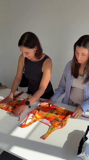 The best bikinis for D-J cups on Instagram: "Our reaction to our final Tankini samples! It took us 4 rounds of samples to get this top right, and we think we perfected it! Designed to be worn both in the water and out, would you want this style in more colours? 🧡"