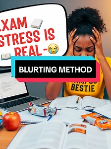 Replying to @user3747654858366 The Blurting Method is one of the fastest study techniques for students 📚 Instead of rereading notes, you write everything you remember from memory, then check what you missed. It exposes weak areas, improves recall, and helps you study smarter not longer. Perfect for exam revision, campus students, and anyone who wants better memory retention.