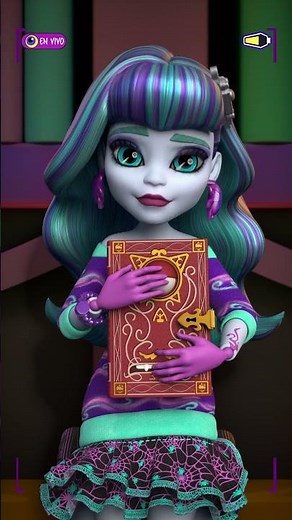 🖤 Autocuidado 📖 Leer | Monster High Latino #shorts