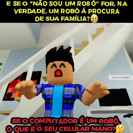 🙃 NUNCA PAREI PRA PENSAR! 🙃 #robloxmemes #robloxrobos