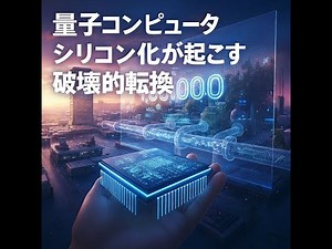 量子コンピュータ：シリコン化がもたらす破壊的転換とは？