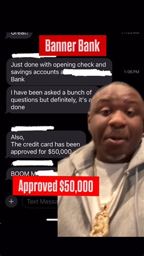 Brightstarr Consultant on Instagram: "Approved $50,000 Business Credit Card with Banner Bank — with an additional $100,000 Line of Credit."
