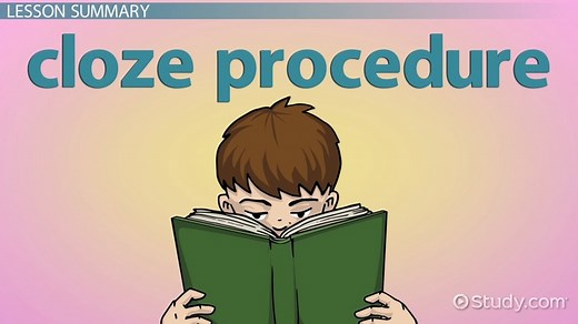 Cloze Procedure | Definition, Technique & Assessment