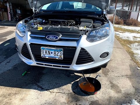 Coolant Drain and Fill on 2012-2018 Ford Focus