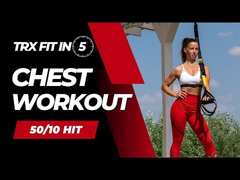 TRX FIT in 5 🚀 Build a Strong Chest In 5 Minutes | Standing TRX Chest Workout