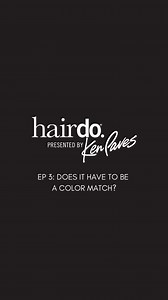 Hairdo Hair Toppers 101, Does the Color Have to Match? QVC Hairdo | Ken Paves | Facebook