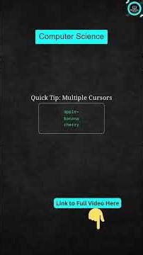 Computer Science Tech Quick Tip!
