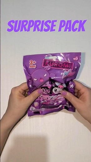 Kuromi Surprise Pack 😱💜✨ #shorts #sanrio #kuromi