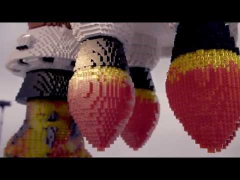 Building Awesome- LEGO® brick NASA Space Launch System Rocket