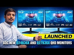 AOC Q24B36X And Q27B36X QHD IPS 144 Hz Gaming Monitors Launched -Explained All Spec, Features & More