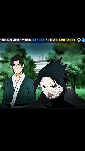 sasuke fire boll jutsu 💯☠️ #anime #naruto #sasuke #uchiha