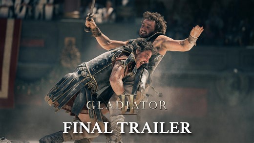 Audiences are calling #GladiatorII “ferociously entertaining.” Watch the Final Trailer and get tickets now to see it in theatres Friday. www.gladiator.movie | Gladiator
