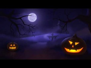 Looped Spooky Halloween Background