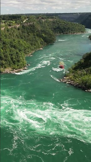 Aerial view of Niagara Whirlpool