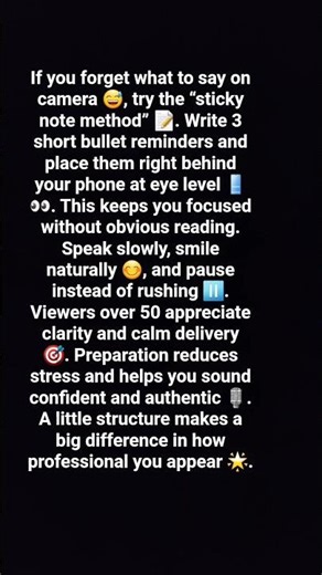 Use the Sticky Note Method