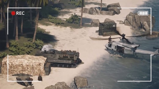 14K views · 316 reactions | Talk about precision under pressure!  Witness this helicopter landing amidst chaos – supported by AAV, smoke, and deployed infantry. Despite a narrow beach and looming palm trees, this squad nails it with seamless teamwork and skill. A true showcase of combined arms mastery! #JoinSquad | Squad | Facebook