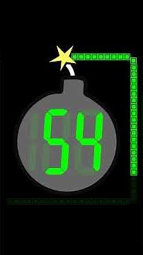 BCG 100 Seconds Countdown (LED Bomb Fuse Timer) Remix Wii Party Friendly+Demolition Row