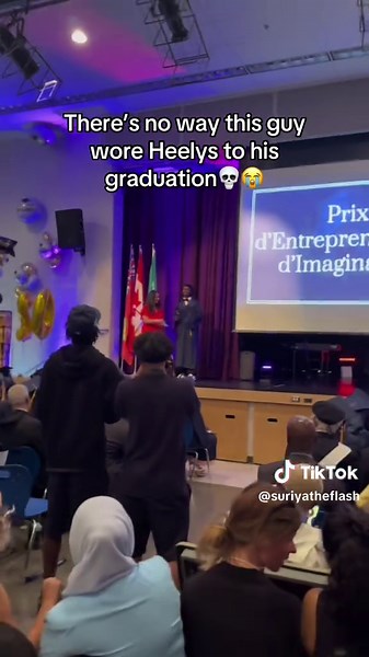 Funny High School Graduation Moments in Heelys