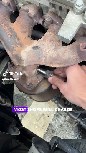 Oxygen Sensor Filter Adapter for Quick Engine Fix