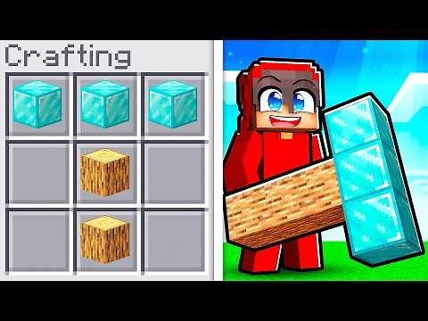Minecraft, But I Can Craft Anything