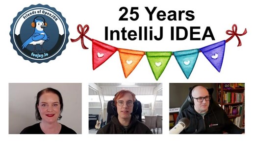 25 Years of IntelliJ IDEA: The IDE That Grew Up With Java (#91) | Frank Delporte