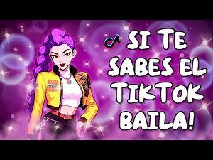 SI TE SABES EL TIKTOK BAILA! - 2025