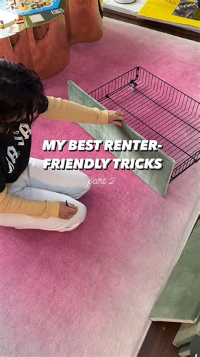 I will always have problems I need to solve for so here is my next roundup up of my latest renter-friendly tricks! Let me know what problems you have at your apartment or house and I can come up with solutions for those! & I always have the supplies for my projects linked in my linktree so I’m sorry if I can’t respond to all questions 🙏 | Tay BeepBoop