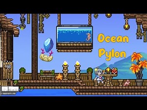 Ocean Pylon | Terraria speed build