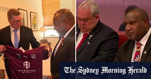 Papua New Guinea PM makes historic address to parliament