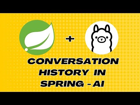 Spring AI - Manage Conversation History with ChatMemory in Spring AI #ollama #llm #ai