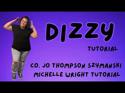 Dizzy line dance tutorial intermediate choreography by Jo Thompson Szymanski