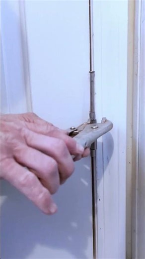 How to easily adjust your crooked door #diy #constructionchannel #homeimprovement #tools