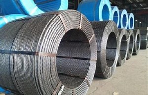 [Hot Item] High Tensile Strength Low Relaxation 12.7mm 7 Wire Prestressed Galvanized Steel Strand/Cable