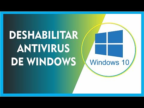 DESHABILITAR ANTIVIRUS DE WINDOWS10 / WINDOWS DEFENDER