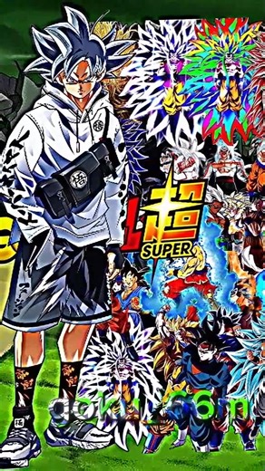 #dragoball #goku #anime #dragonballsuper drip goku 🆚️ all version of goku