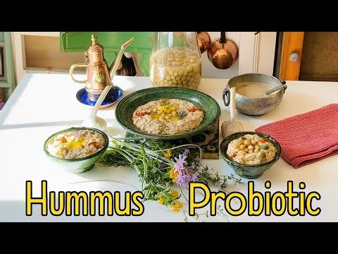 Ferment Probiotic Hummus-🧄🌱Stays Fresh longerهوموس تخمیری🫓 پروبیوتیک / ماندگاری بالا.