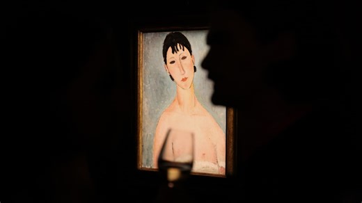 Un tableau de Modigliani vendu 27 millions d'euros aux enchères à Paris