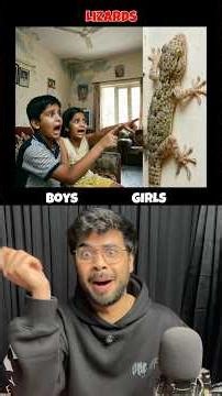 Boys or Girls? Who Is More Scared Of These Things? 🤯