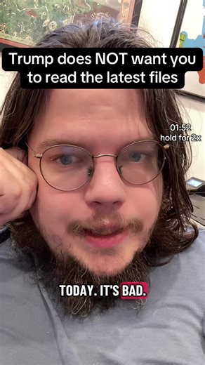 This video will also be on my Youtube and Bluesky in case of censorship. #trump #politics #news #elonmusk #files