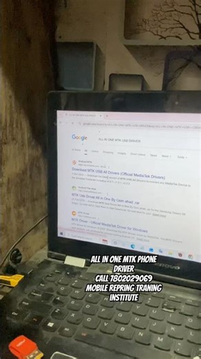 Mtk usb driver all in one Call 7802029069 Mobile Repring Traning institute