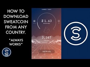 HOW TO DOWNLOAD SWEATCOIN IN ANY COUNTRY! *iOS ONLY*