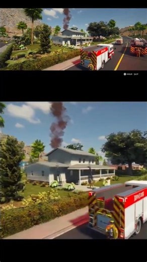 Firefighter Simulator – Arriving at the Scene 🚒🔥 | Emergency Response Begins