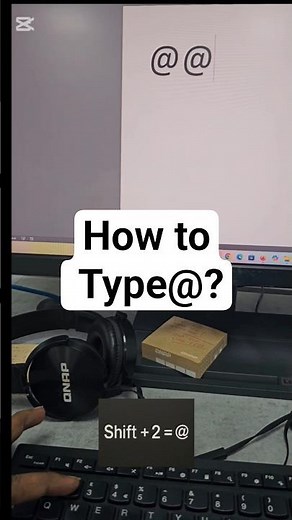 Can’t Type @? Here’s the Fix (Simple Guide)#LaptopTips#TechnicalTips#QuickTechTricks#PCShortcuts
