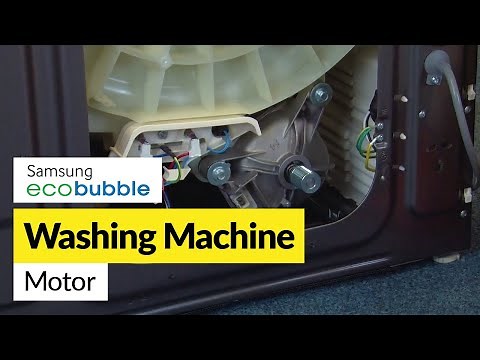 How to Replace the Motor on a Samsung ecobubble Washing Machine