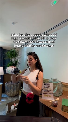 One daily habit. Lower heart risk. Studies show people who add high-phenolic extra virgin olive oil to their diet have a 59% lower risk of heart attacks and strokes. Get all the benefits of high-phenolic extra virgin olive oil in a single daily capsule. Olivea delivers hydroxytyrosol, the primary antioxidant linked to Mediterranean longevity research, without the calories, bitterness, or inconsistency of oil shots. Formulated in collaboration with Harvard-trained cardiologists and informed by cl