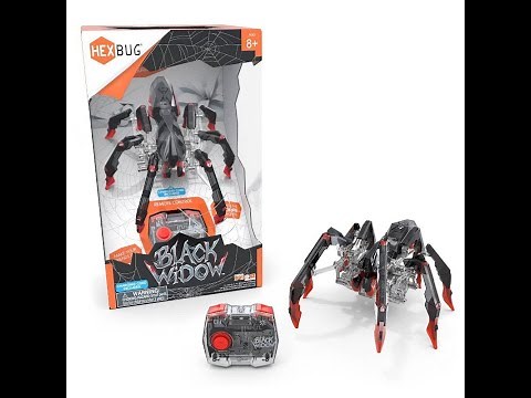 Hexbug Black Widow RC Spider Review!